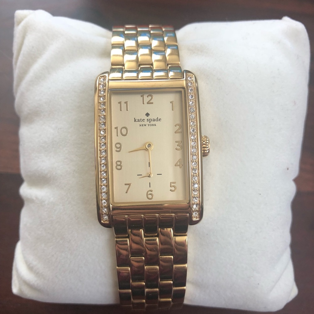 Gold Kate Spade watch